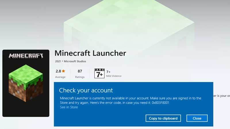 How to Fix Minecraft Launcher Is Currently Not Available in Your Account Issue? 2 How to Fix Minecraft Launcher Is Currently Not Available in Your Account Issue? 1