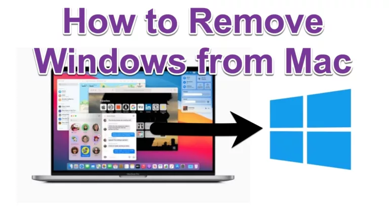 How to Remove Windows From Your Mac Computer? 17