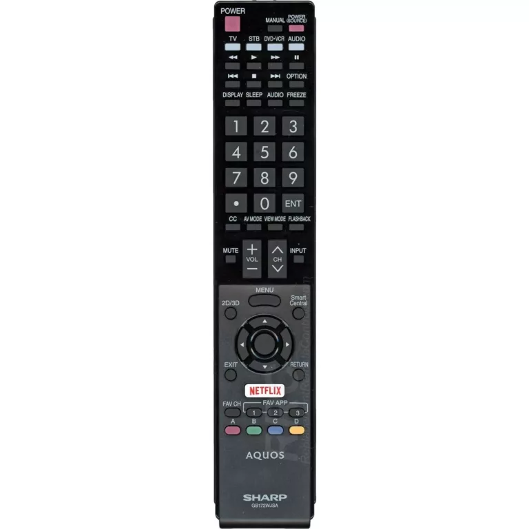 The Best App for a Sharp TV Remote 1