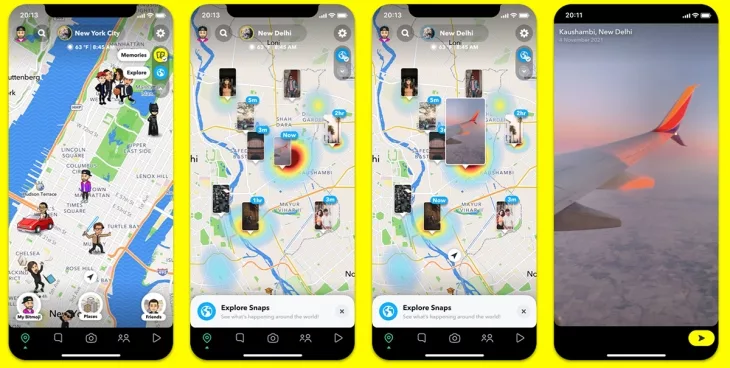 How to Open Snap Map on Snapchat? 5