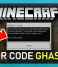 Troubleshooting the Minecraft Error Code Ghast 13