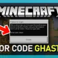 Troubleshooting the Minecraft Error Code Ghast 5