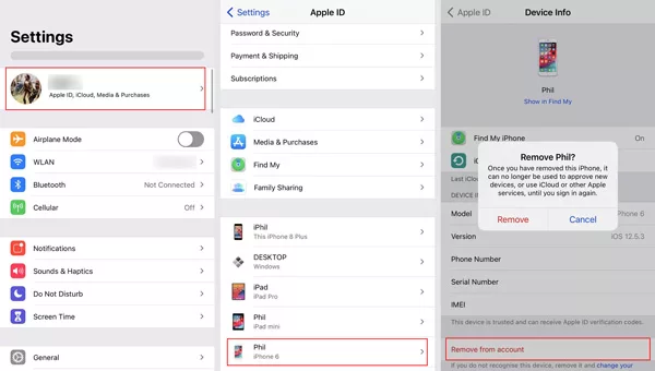 How to Unsync Your iPhones? 3