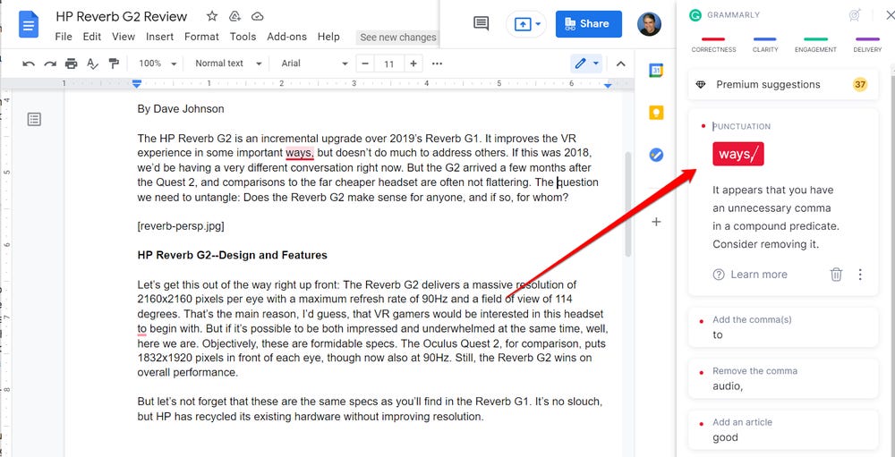 How to Use Grammarly in Google Docs? 1