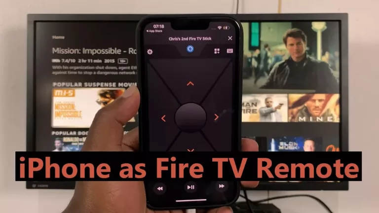 How to Use Your Mobile Device as a Fire TV Remote? 1