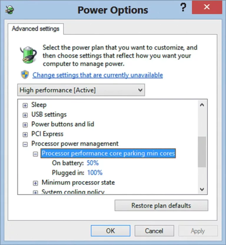 Pros and Cons of Enabling or Disabling Core Parking on Your Computer 9