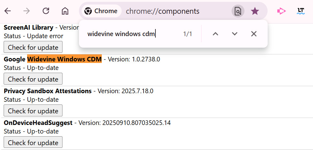 Update the DRM Version Manually (Desktop)