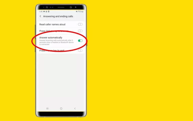 How to Enable Auto Answer on Android Phones? 3