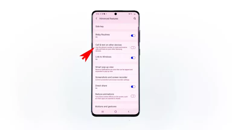 How to Enable Call & Text on Other Devices Using Your Samsung Phone? 11