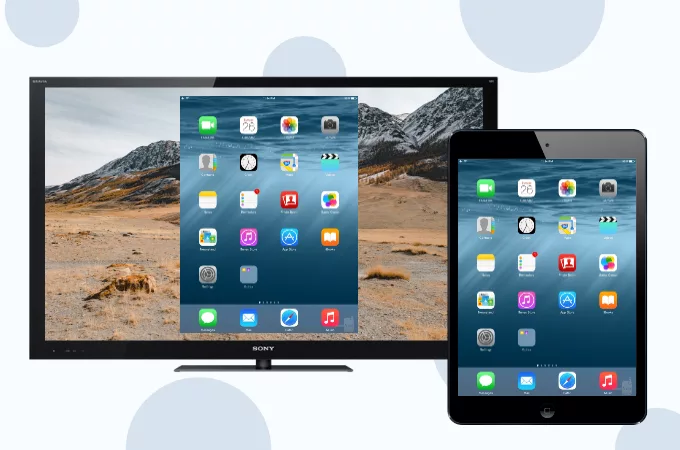 How to Mirror iPad to Sony TV? 11