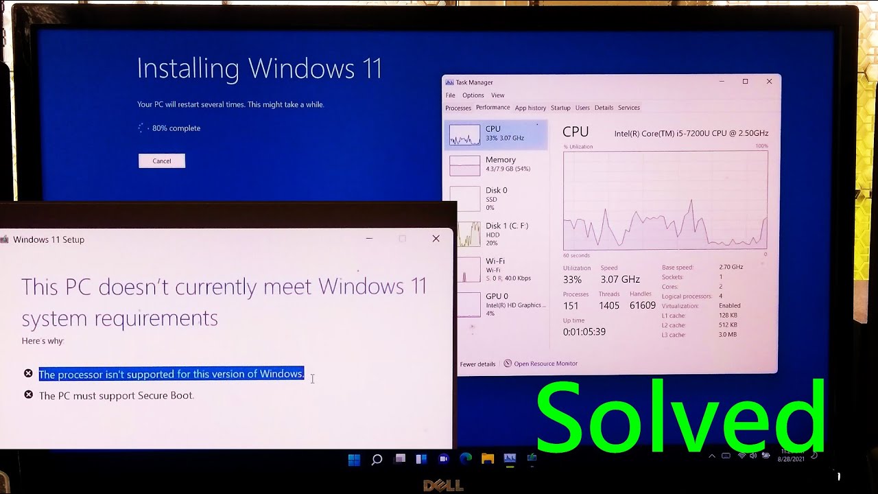 What to Do When the Processor Isn't Supported for Windows 11? 1