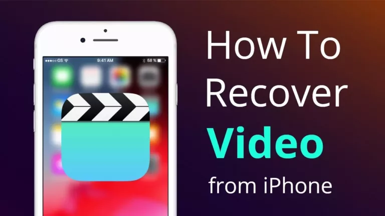 How to Recover Deleted Videos From iPhone? 5