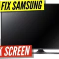 How to Solve Samsung TV Black Screen Issues? 11