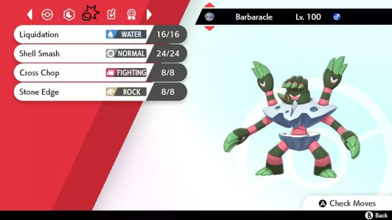 Where is Shiny Barbaracle in Pokemon shield? 3