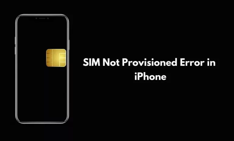 What Does Sim Not Provisioned Mean? 19