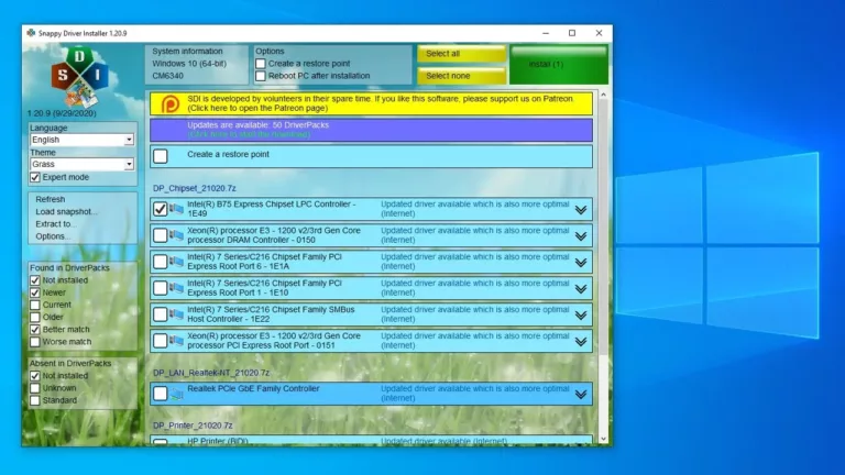 Snappy Driver Installer: An Essential Tool for Device Drivers 7