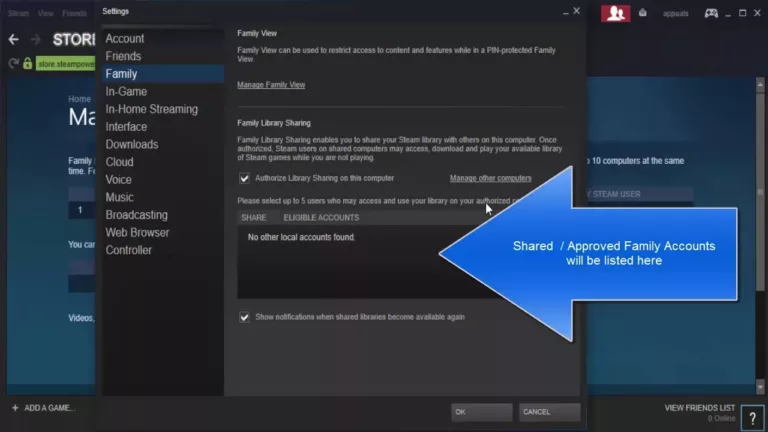 How to Troubleshoot Steam Family-Sharing Issues? 1