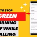 How to Stop Phone Screen From Turning Off During Call? 11