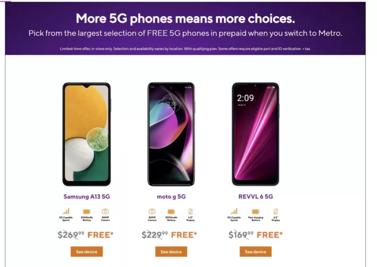 How to Get a Free 5G Phone with Metro PCS? 15