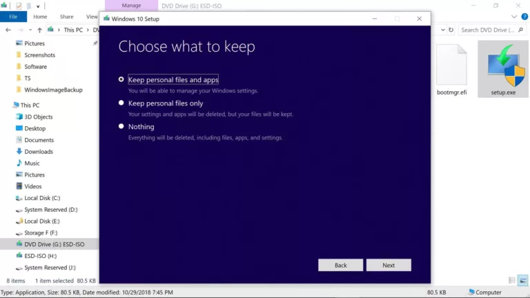 How to Reinstall Windows 10 Without Losing Files? 5
