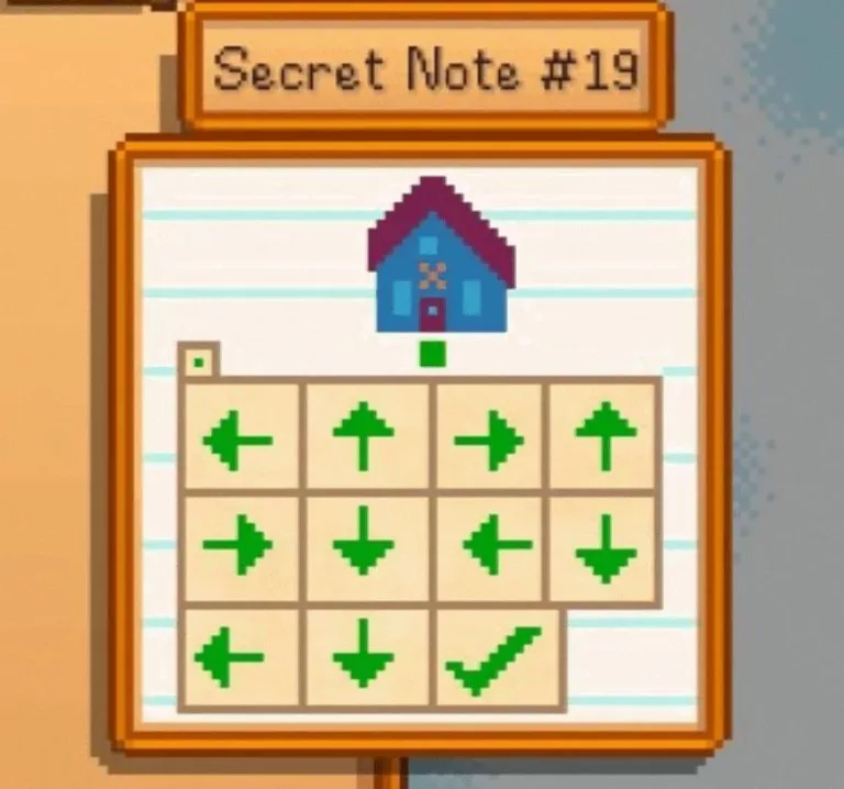 How to Solve Secret Note 19 in Stardew Valley? 9