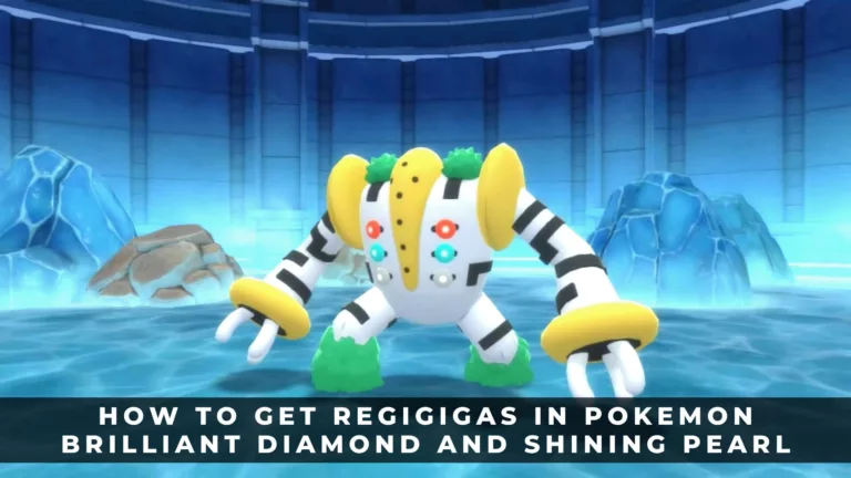 How to Get Regigigas in Pokémon Brilliant Diamond & Shining Pearl? 7