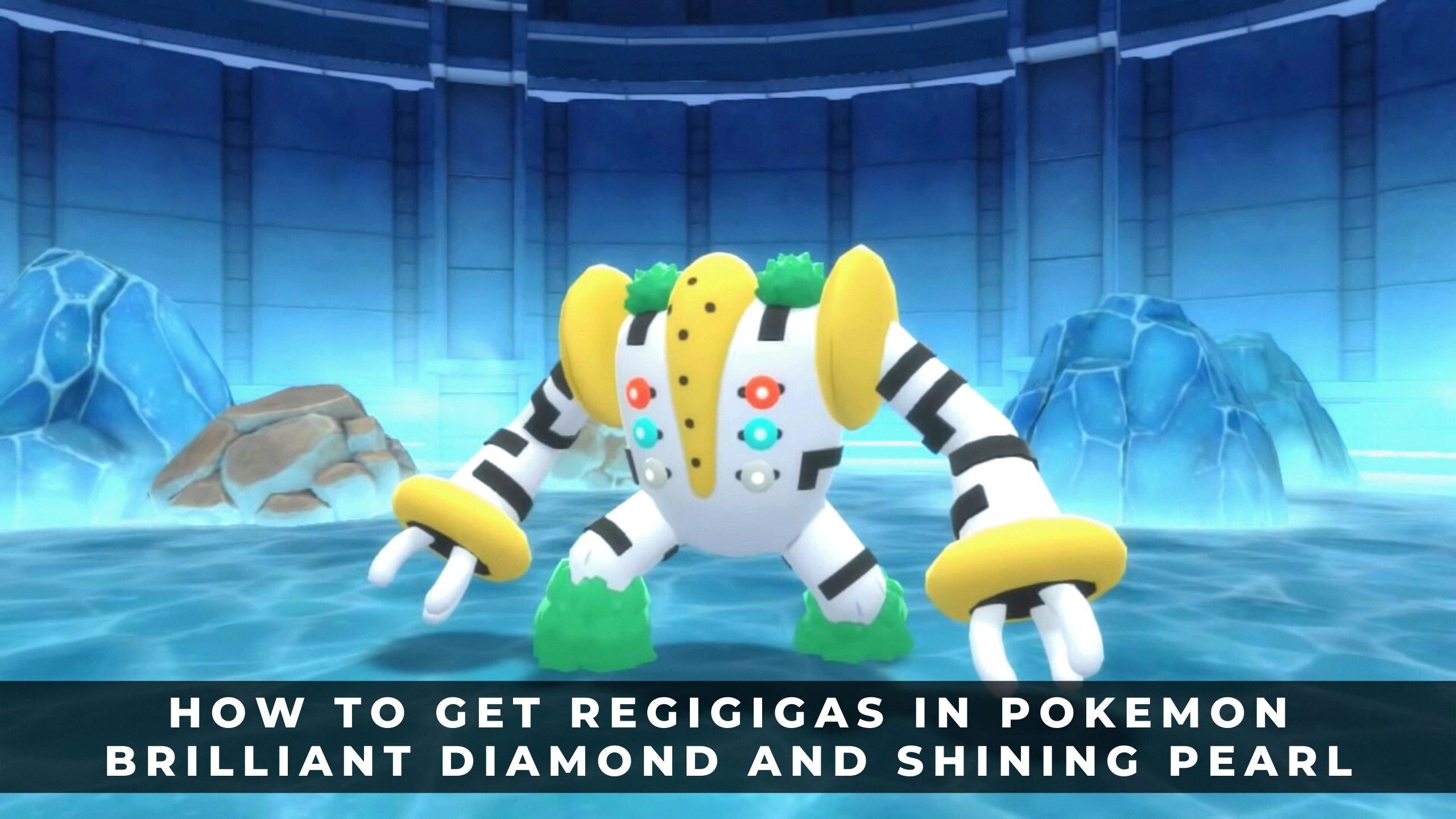How to Get Regigigas in Pokémon Brilliant Diamond & Shining Pearl? 11