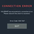 All You Need to Know About Error Code Van 1067 17