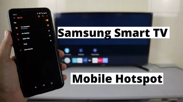 Why Won't Your TV Connect to Your Hotspot? 3