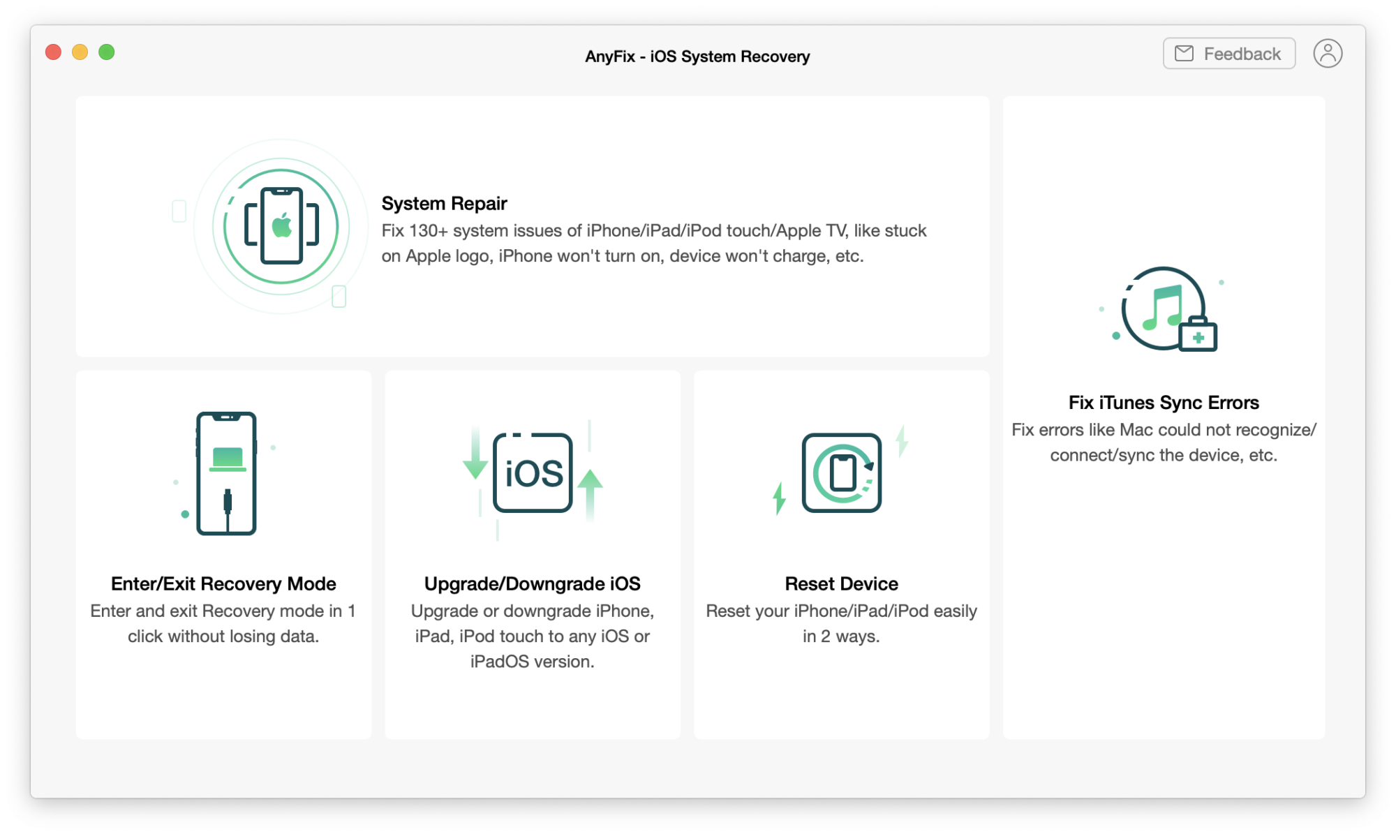 How to Downgrade iOS with AnyFix? 2 How to Downgrade iOS with AnyFix? 1
