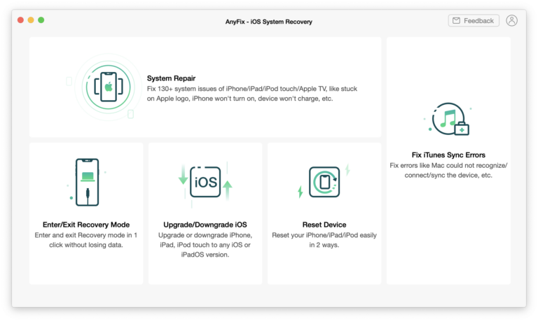 How to Downgrade iOS with AnyFix? 5