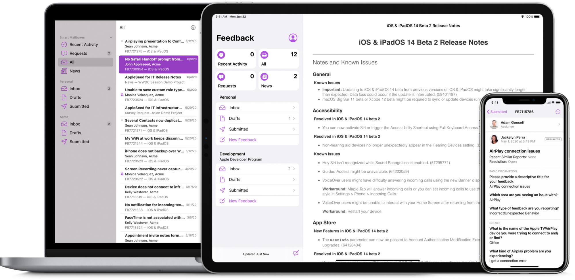 How to Give Apple Your Feedback? 2 How to Give Apple Your Feedback? 1