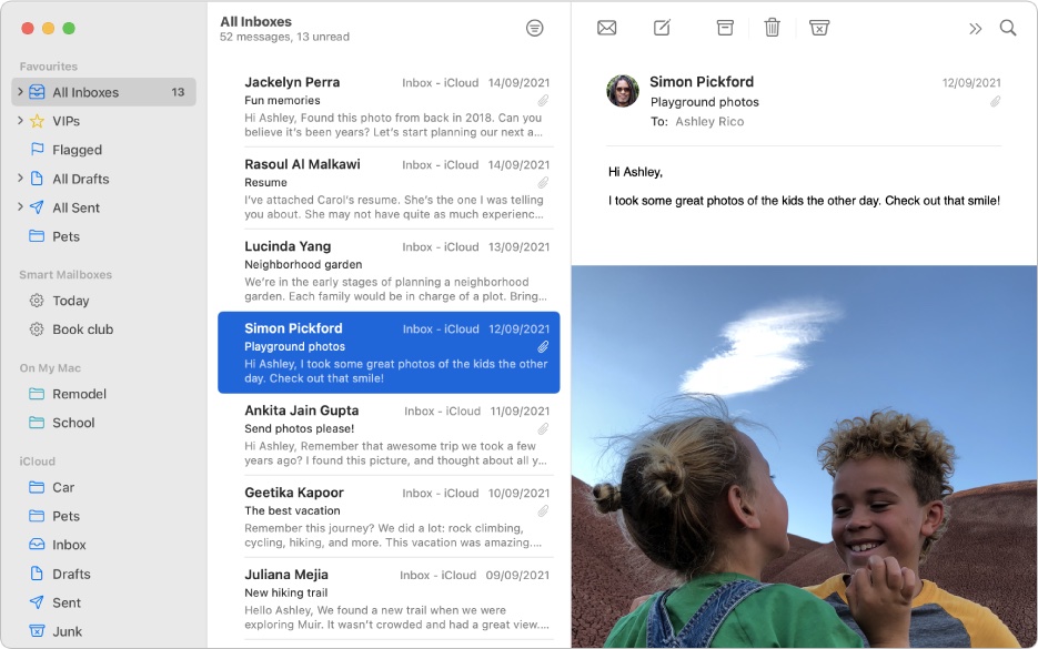 mail cannot save information about your mailboxes