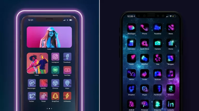 Neon App Icons for iOS 14: How to Customize Your iPhone's Home Screen 11