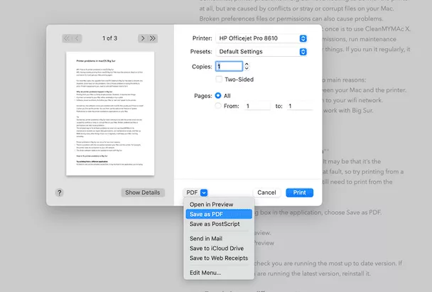 Troubleshooting PDF Printing on macOS Big Sur 17
