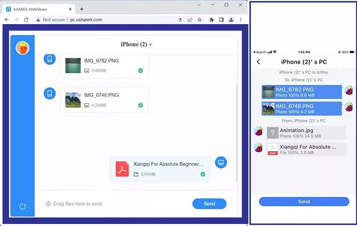 How to Share Files Between Devices with SHAREit WebShare? 1