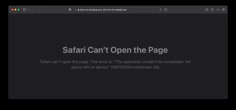 Safari Error 311: Understanding the Cause and Solutions 1