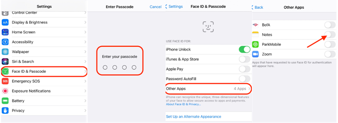 How to Unlock Notes With Face ID? 2 How to Unlock Notes With Face ID? 1
