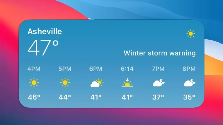 How to Edit Weather Widgets on Your Macbook? 19