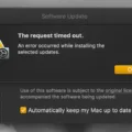 Troubleshooting 'An Error Occurred While Installing The Selected Updates' on Mac 3