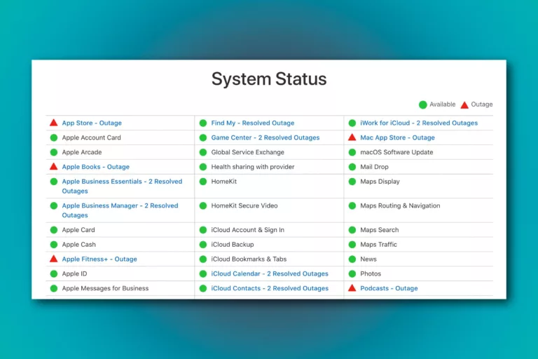 Apple System Status: Ensuring Smooth Operations for Users 11