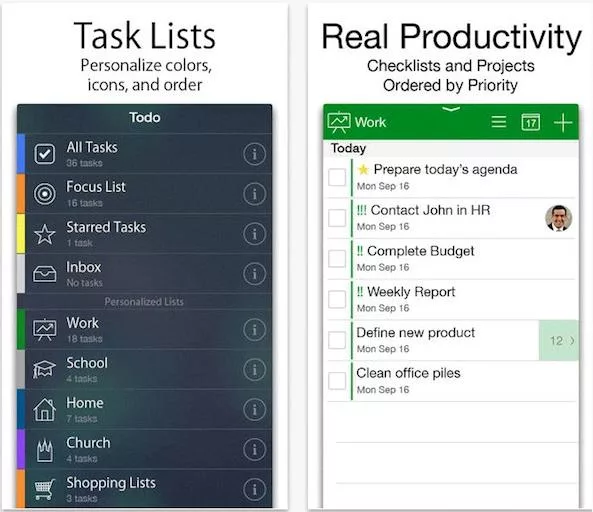 The Best To-Do List Apps for iPhone 7