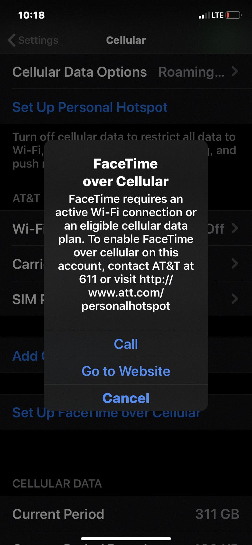 facetime not working on wifi