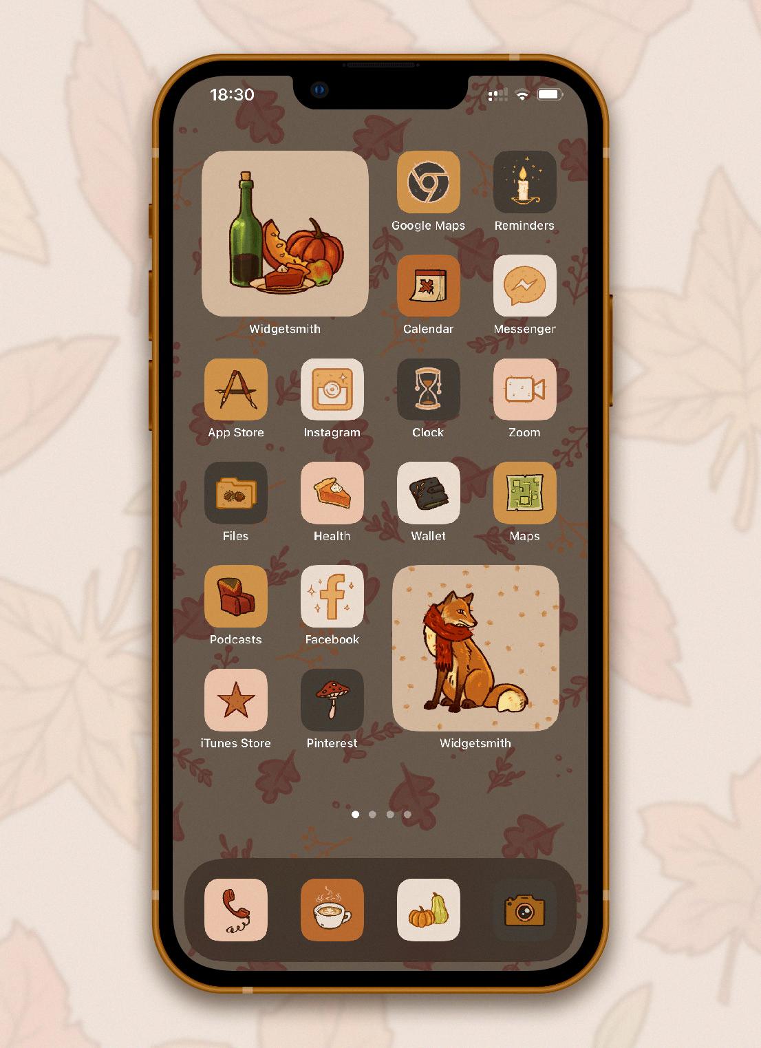 fall icons for apps
