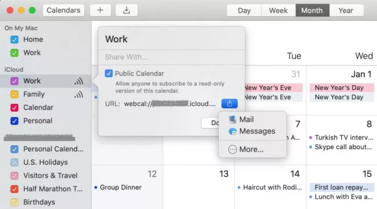 How to Add Another iCloud Calendar Category? 3
