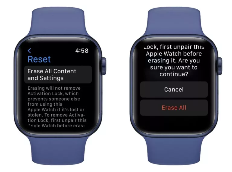 How to Erase Your Apple Watch? 3