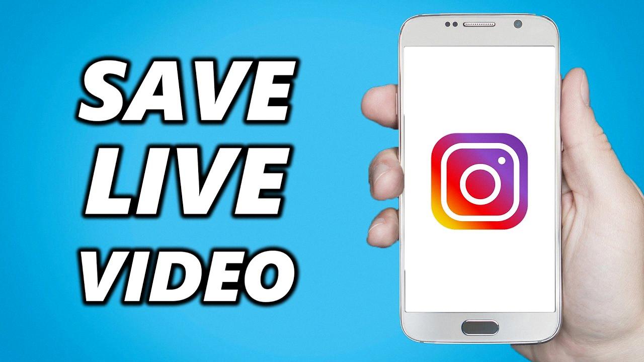 how to save an instagram live to camera roll