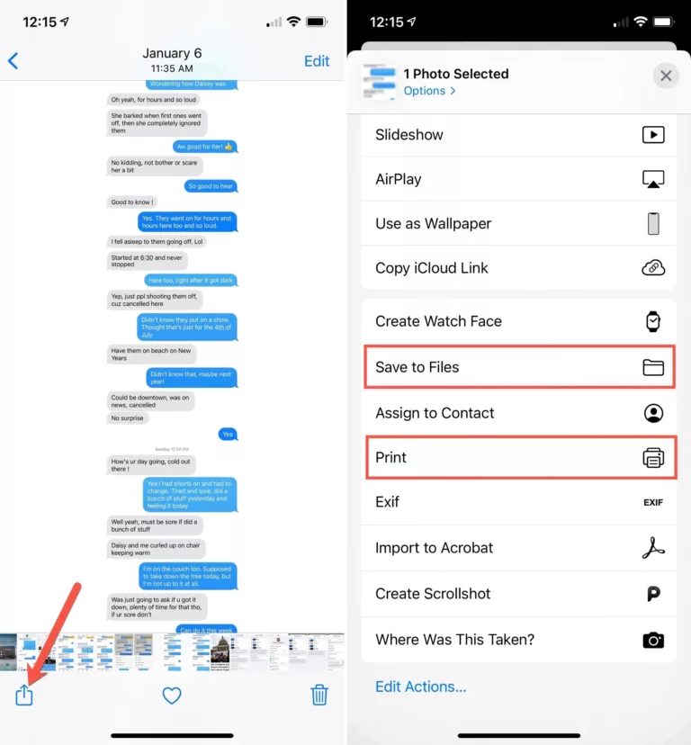 How to Save Entire Text Conversation on iPhone? 13
