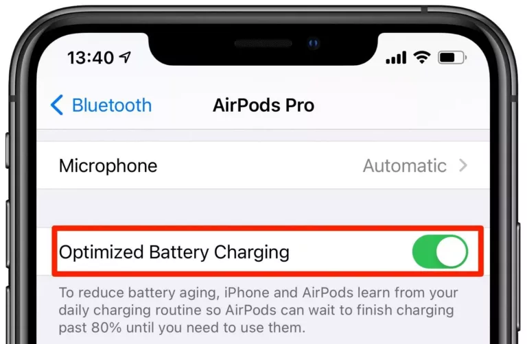 How to Turn Off Optimized Battery Charging for Your Airpods? 3