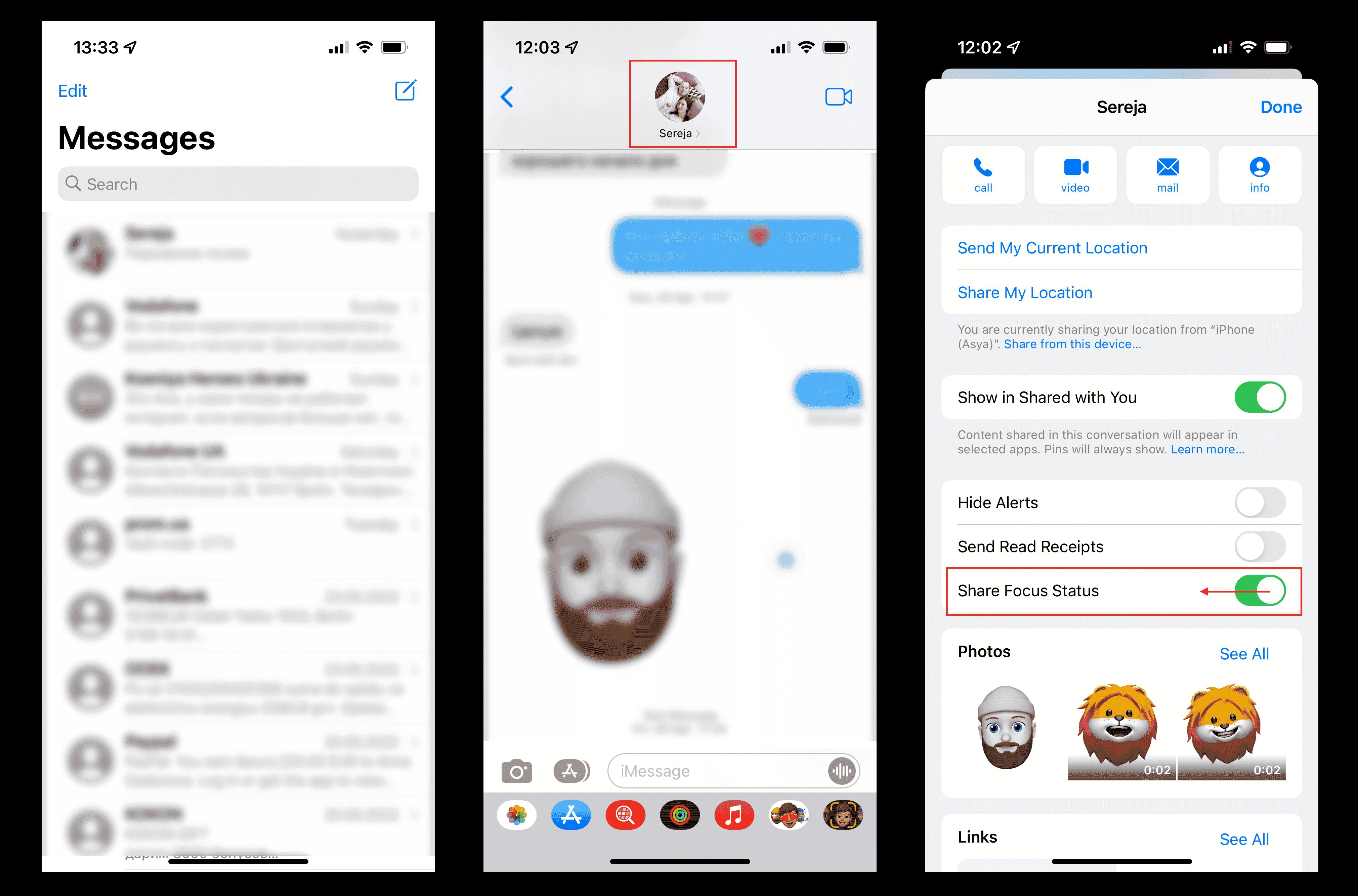 How to Turn Off Share Focus Status on iPhone? 14